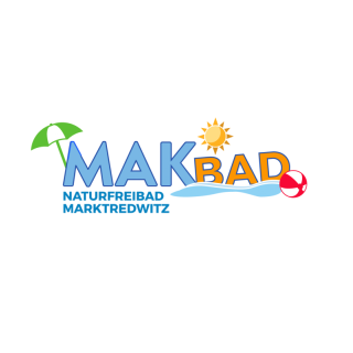 Logo Naturfreibad-Marktredwitz - MAKBAD - Naturbad An den Drei Bögen in Marktredwitz in der ErlebnisRegion Fichtelgebirge